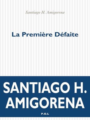 cover image of La première défaite